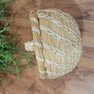 Miniature Pagago Tohono O'odham Lidded Basket
